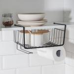 Корзина подвесная Доляна «Лофт», 28.5?24?17.5 см, чёрная