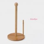 Держатель для бумажных полотенец настольный Доляна «Бамбук», 15?30 см