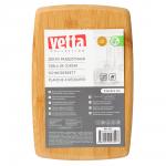 *VETTA гринвуд Доска разделочная бамбук 23х15х1,0 см H-1553