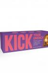 Батончик "KICK energy" арахисовый с изюмом и черносливом в карамельном шоколаде 45г ЭКОПРОДУКТЫ, 1188775
