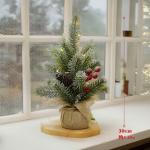 Новогодняя композиция с гирляндой (3585)