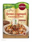 Гречка с курицей в томатно-грибном соусе, двойной пакет , 36 г