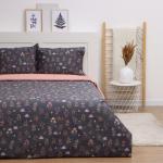 Постельное бельё 1.5-спальное LoveLife Flower morning, сатин