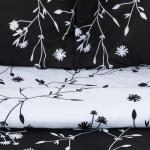 Постельное бельё 1.5-спальное «Этель» Flowers (вид 3), поплин