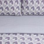 Постельное бельё 1.5-спальное LoveLife Love, сатин