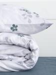 Постельное бельё 1.5-спальное LoveLife «Флора», микрофибра
