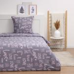 Постельное бельё 1.5-спальное LoveLife Love, бязь