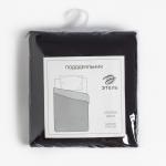 Пододеяльник 2-спальный «Этель», 175?215 см, чёрный, поплин