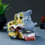 Копилка для денег «Сова с совятами и книгой», 17?15 см