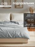 Пододеяльник 2-спальный «Этель», 175?215 см, светло-серый, бязь
