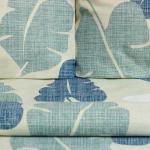 Постельное бельё 1.5-спальное «Этель. Листья нимфеи», бязь