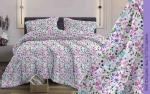 Комплект постельного белья (КПБ) Бязь "Бояртекс" диз. № 358 Флоранс, 9 Вид, б/з сирень (N)