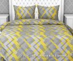 Комплект постельного белья (КПБ) Бязь "Бояртекс" диз. № 166 Ниагара, 5 Вид, желтый (L)