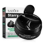 Антистрессовые детокс-патчи против отёчности с бамбуковым углём Sadoer, 60 шт./ 80г. SD93981