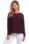 Лонгслив "Сиара", длинный рукав (бордовый)