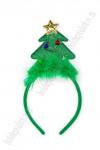 Новогодний ободок (SF-1708) зеленый №11