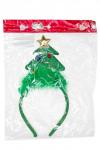 Новогодний ободок (SF-1708) зеленый №11