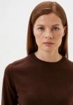 NN Джемпер женский круглый ворот, 5% WS, 20% VI, 30% PC, 45% NY, цвет шоколад