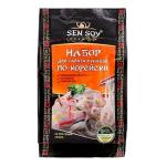 Набор для приготовления салата Фунчоза по-корейски пакет 210гр 1/6 Сэн Сой Премиум