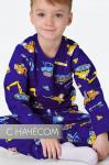 Пижама из футера с начесом для мальчика Happyfox