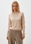 NN Джемпер женский стойка ворот, 5% WS, 20% VI, 30% PC, 45% NY, цвет светло-бежевый