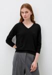 IC Джепер женский V-вырез, 5% WS, 20% VI, 30% PC, 45% NY, цвет черный