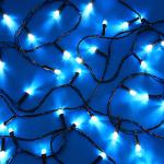 СНОУ БУМ Гирлянда эл. вьюн 10м, 100LED, белый, 8 режимов, ПВХ черный, 220В