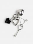 Брелок детский Keyhart серебристый
