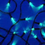 СНОУ БУМ Гирлянда эл. вьюн 10м, 100LED, зеленый, 8 режимов, ПВХ черный, 220В