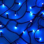 СНОУ БУМ Гирлянда эл. вьюн 30м, 300LED, белый, 8 режимов, ПВХ черный, 220В