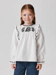 Блузка детская для девочек Vega белый
