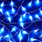 СНОУ БУМ Гирлянда эл. вьюн 10м, 100LED, белый, 8 режимов, ПВХ прозрачный, 220В