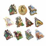 Магнит тм СНОУ БУМ, 7x9 см, бумага, микс