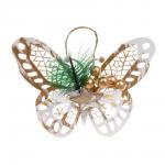 СНОУ БУМ Бабочка, 12x15 см, пластик, 26-634