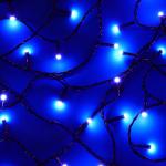 СНОУ БУМ Гирлянда эл. вьюн 20м, 200LED, белый, 8 режимов, ПВХ черный, 220В