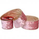 Лента для декорирования "Мгновение" 6,3 см, 2,7 м,  Нежно-розовый