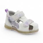 LED-сандалии С551-13 бело фиолетовые п/п