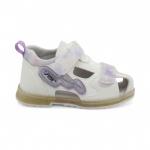 LED-сандалии С551-13 бело фиолетовые п/п