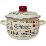 Кастрюля эмал сфер Шедевры 2,0л ТМ Appetite