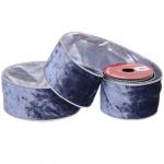 Лента для декорирования "Мгновение" 6,3 см, 2,7 м, Серая платина