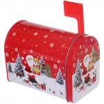 Банка жестяная "Настроение праздника" 13*7,5*9,5см