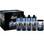 Комплект для всех методов, режимов и техник осветления и окрашивания волос «НЕ ОТВАЛЯТСЯ» от Hair Sekta: Многофункциональный осветляющий продукт (800гр) + Крем-окислитель 2% (7 vol), 5% (17 vol), 8% (27 vol) и 12% (40 vol) (4 х 1000мл)