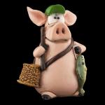 Сувенир ErichKrause Decor Рыбак 7см