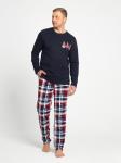 *Пижама мужская кулирка с брюками "НОВОГОДНЯЯ СКАЗКА"