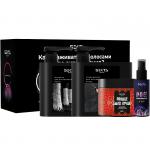 Набор по уходу за волосами после окрашивания (стандартный). Шампунь и кондиционер для окрашенных волос (2x500мл) + Питательная липидная маска для волос с аминокислотами Раньше Было Лучше (300мл) + Многофункциональный уход для всех типов волос NEMOCHALKA (