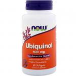NOW Убихинон 705мг 60капс (UBIQUINOL 100MG 60 SGELS)