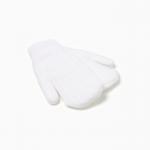 Варежки MINAKU, цвет белый, 21 см