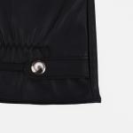 Перчатки мужские, безразмерные, без утеплителя, цвет чёрный