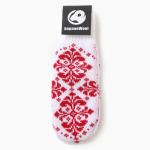 Варежки двойные женские, цвет белый, р-р 18