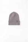 *Шапка Бини вязаная асфальт